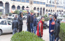 إحتجاج أصحــــاب سيـــارات 