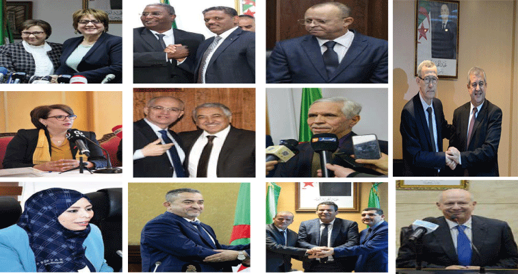 خلال مراسم جرت أمس: أعضاء حكومة جراد يستلمون مهامهم