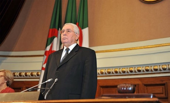 رئيس الجمهورية يتلقى إخطارا من السيد بن صالح لإنهاء عهدته على رأس مجلس الأمة