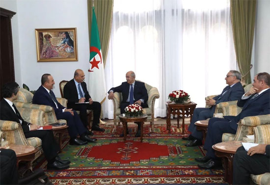 الجزائر وتركيا تتفقان على بذل كل الجهود لوقف إطلاق النار في ليبيا