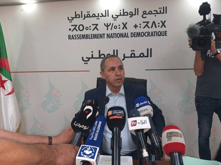 عز الدين ميهوبي يؤكد: التجمع الوطني الديمقراطي يسعى إلى تعزيز قوة الدولة الوطنية