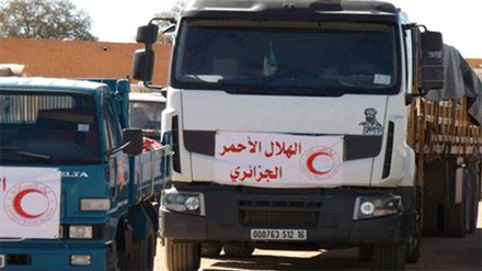 الهلال الأحمر الليبي يثمّن الهبة التضامنية للجزائر مع الشعب الليبي