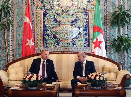 الرئيس تبون: الجزائر وتركيا متفقتان على تطبيق مخرجات ندوة برلين والسعي الى السلم في ليبيا