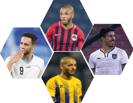 رباعي جزائري يتنافس على لقب هداف دوري نجوم قطر