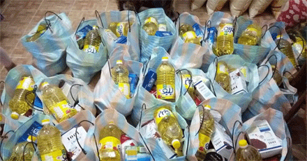 بمناسبة ذكرى المولد النبوي : جمعيـــة الضميـــر تــــوزع 40 قفـــــة من المساعـدات الغذائيــــة