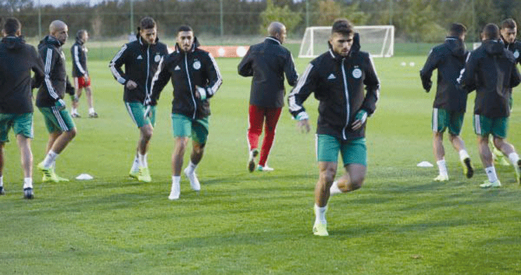رفقاء محرز عاينوا منتخب المكسيك أمس: بلماضي سيعتمد على التشكيلة 