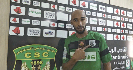 مُهاجم شباب قسنطينة الجديد محمد بن طاهر للنصر: تشبيهي بأنيلكا يزيدني عزما على تشريف عقدي