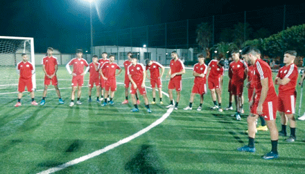 المنتخب الوطني دون 20 عاما يتعادل مع مولودية الجزائر