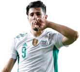 عداده وصل للرقم 16 : ونجاح ضمن العشرة الأوائل لأفضل هدافي المنتخب