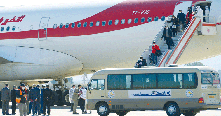 إلى جانب 17 مواطنا من تونس وليبيا وموريتانيا: إجـلاء 31 جـزائـريا مـن مـدينة  ووهــان الصـينيـة
