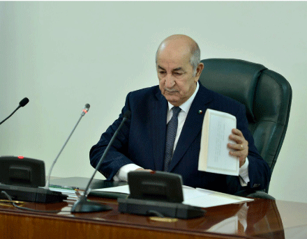 في تعليمات أسداها للوزير الأول أمس
