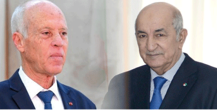 الرئيــس التونســي قيـس سعيــد  في الجزائـر اليــوم