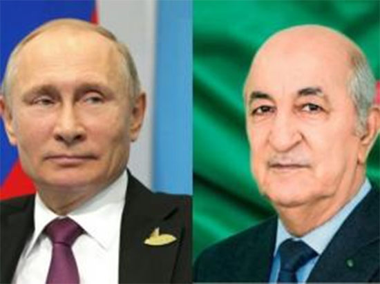 الرئيس بوتين يؤكد دعم موسكو 