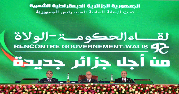 الرئيس تبون يدعو الولاة والمسؤولين إلى الابتعاد عن الممارسات السابقة: تعليمات صارمة للقضاء على اختلالات التنمية في ظرف عام