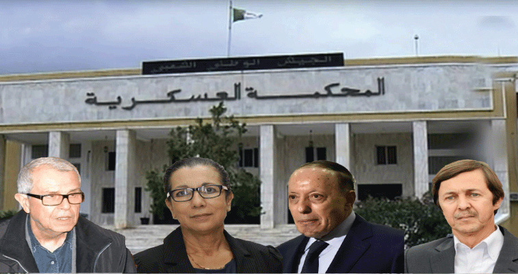 بينما تم الإفراج عن لويزة حنون لاستنفادها عقوبة الحبس النافذ: 15 سنة سجنا نافذا لسعيد بوتفليقة وتوفيق وطرطاق