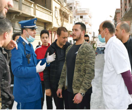 تشميع محلات بسبب المضاربة بالكمامات: 7 حــــالات مشتبـــه فيهـــا منها زوجان فــــرا مــن غرفة الحجر بأم البواقـي
