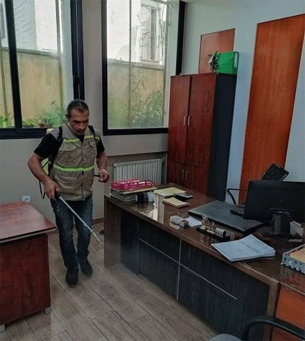 فيما منحت 500 لتر من ماء جافيل: جمعية حماية الطبيعة والبيئة تعقم مستشفى التوليد  بسيدي مبروك