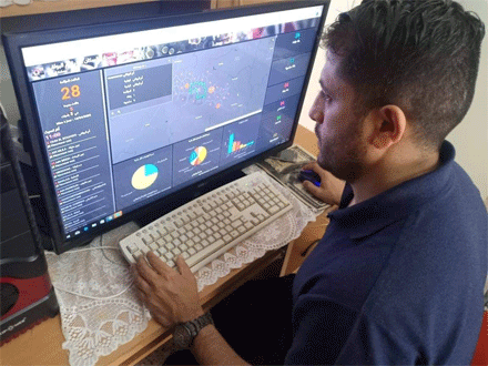 اعتبرها الثانية بعد منصة وزارة الصحة: موظف بمديرية الصحة بأم البواقي ينشئ منصة رقمية لمتابعة تطورات كورونا  