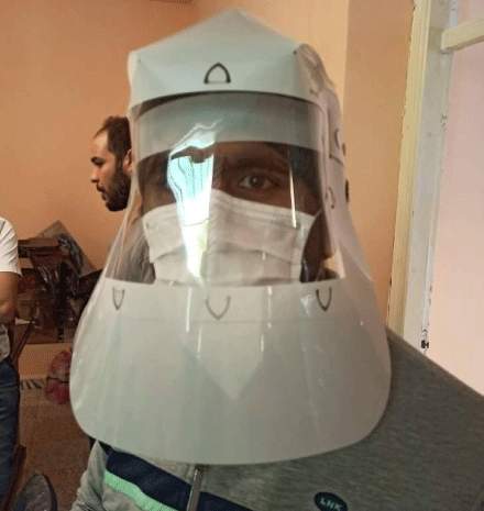 موجهة للأطقم الطبية: جامعة المسيلة تصنع أقنعة حماية قابلة لإعادة الاستعمال 