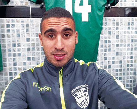 لاعب اتحاد بسكرة إقبال بوفليغة للنصر: قــــرار الفيفـــــــــا عادل وسنضمن البقاء بعرقنا
