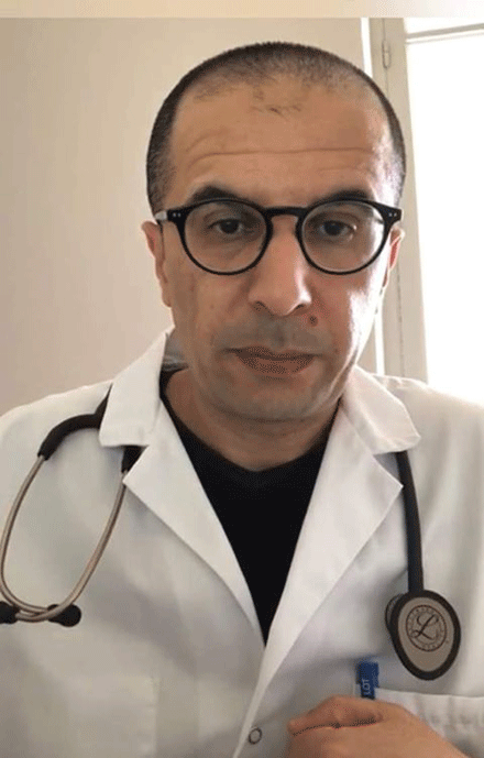 أخصائي الطب الداخلي وأمراض القلب عند المسنين واختصاصي الرعاية الداعمة بتولوز عبد العزيز عصماني للنصر : الحجر يعلمنا دروسا في الحياة لنكتشف عيوبنا ونصحح سلوكاتنا