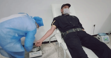 جيجل: أفراد الشرطة يتبرعون بالدم للمستشفيات