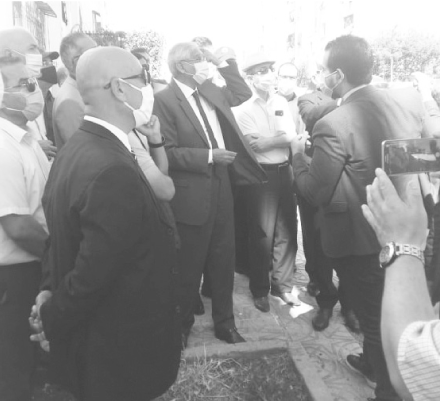 وصفها الوالي بالبدائية: أوامر بإعـــــادة أشغــــال تهيئة بمدينــــة علي منجلي