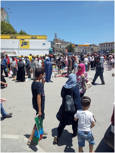 بسبب هجرة التٌجار للأسواق الجوارية الجديدة: عودة التجارة الفوضوية بمحيط سوق الحطاب في مدينة عنابة