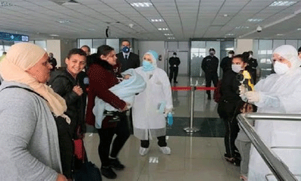مواصلة عمليات إجلاء الرعايا الجزائريين من الخارج: وصــــول 302 مسافـــر قادمـين من إسطنبـــول