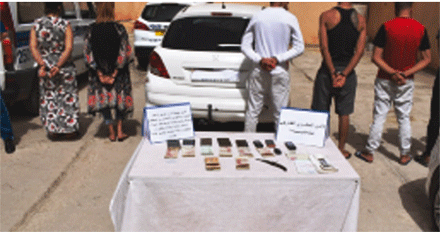 قسنطينة: الإطاحـــة بعصابـــة تستعمــــل فَتــــــاتين لاستــــــدراج سائقــــي المركبـــــات 
