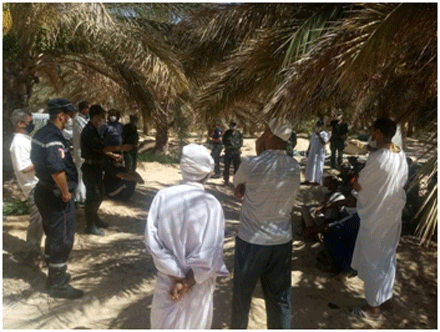 أطلقتها مصالح الغابات والحماية المدنية: حملات تحسيس مكثفة حول مخاطر حرائق الغابات بالوادي