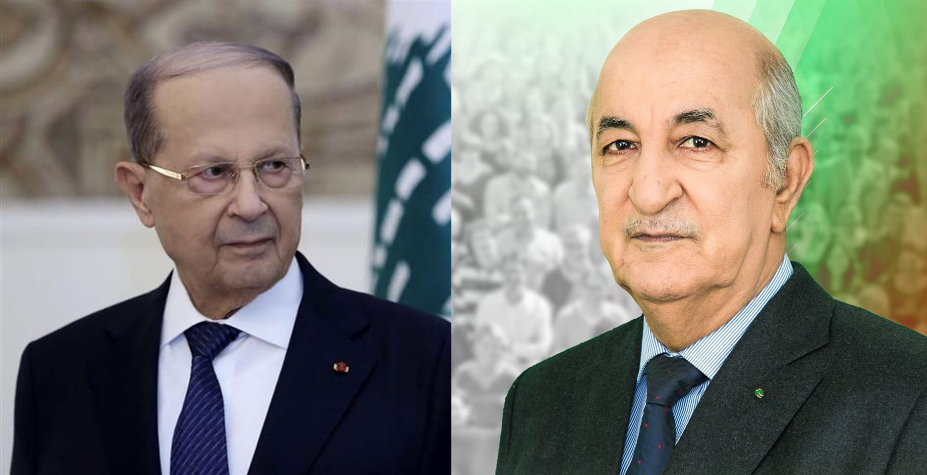 الرئيس تبون يجري اتصالا هاتفيا مع نظيره اللبناني 