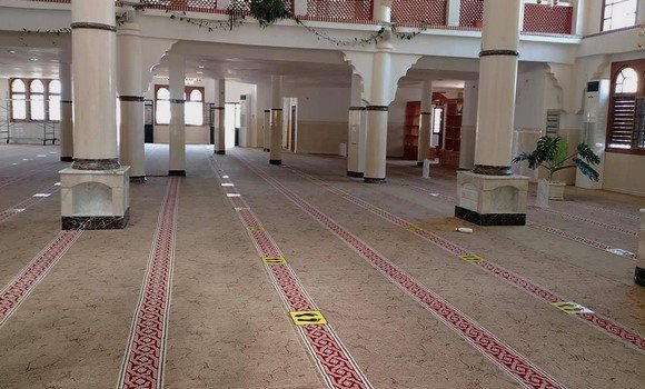 بلمهدي : على رواد المساجد الامتثال الصارم للإجراءات الصحية والوقائية