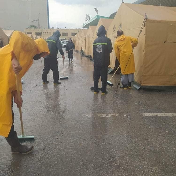 ميلة: تضرر خيم بمراكز العبور من الأمطار الرعدية