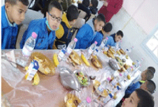 برمجة إنجاز مطعمين مدرسيين بسرج الغول