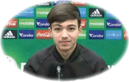 لاعب المنتخب الوطني لأقل من 17 سنة نايل سربوح للنصر