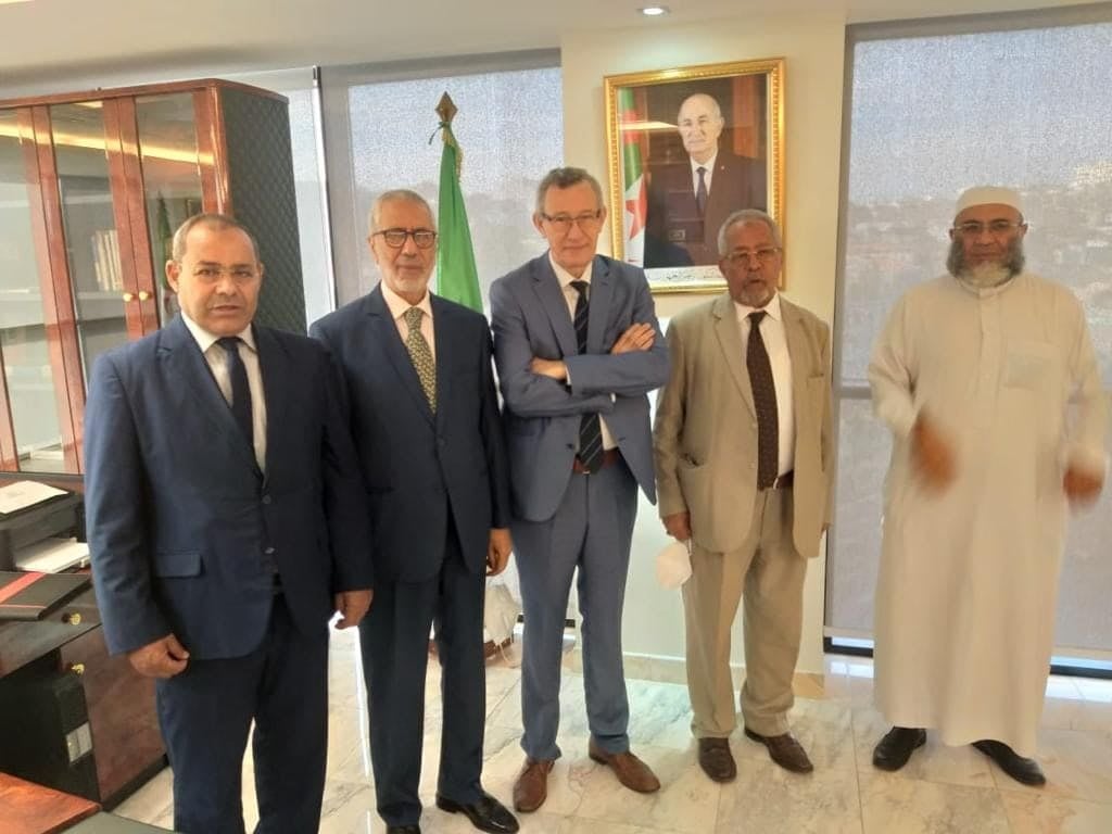 وزير الاتصال يستقبل وفدا عن جمعية العلماء المسلمين الجزائريين