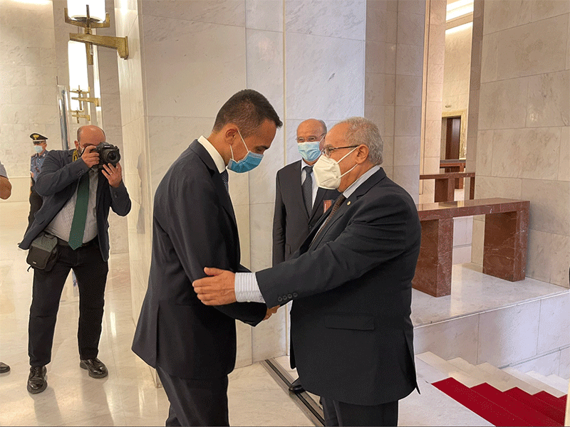  لعمامرة: توافق الرؤى بين الجزائر وايطاليا بشأن الملفات الإفريقية والاورو متوسطية