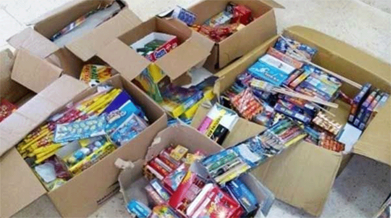مفرقعات وألعاب نارية: الجمارك تحجز أكثر من 21 مليون وحدة منذ بداية 2021