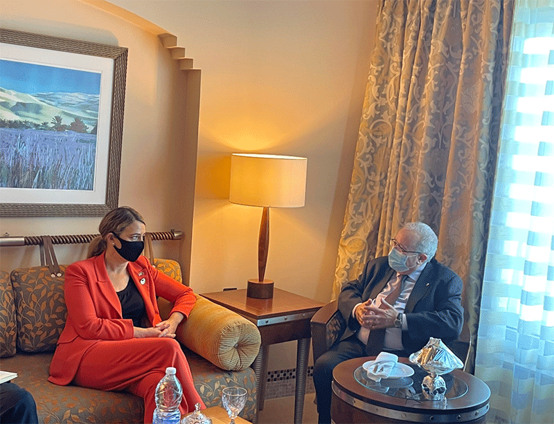  الجزائر-الولايات المتحدة: لعمامرة و لمبرت يجددان الالتزام المشترك للدفع بالسلم والأمن في المنطقة