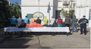 حجز معدات و توقيف 10 أشخاص بالطارف: الإطاحـة بشبكـة لتهجيـر الشبـاب على متـن قـوارب المـوت