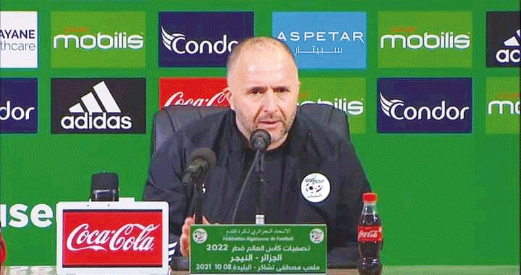 الناخب الوطني جمال بلماضي يصرح 