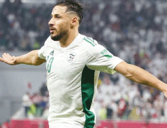                      إلى جانب براهيمي: بلايلي مرشح لجائزة أفضل لاعب في مونديال العرب