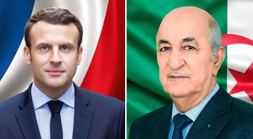  الرئيس تبون يستعرض هاتفيا مع نظيره الفرنسي آفاق تطوير العلاقات الثنائية 