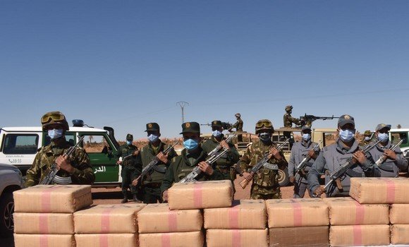 وزارة الدفاع: توقيف أزيد من 3 آلاف تاجر مخدرات حاولوا إغراق الجزائر بالسموم المغربية منذ  2017
