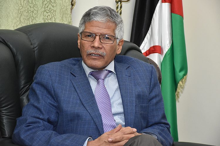 السفير الصحراوي يشيد بخطاب الرئيس تبون أمام مجلس الأمن والسلم الإفريقي 