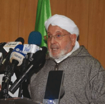 رئيس المجلس الإسلامي الأعلى يصرح: بيادق من أرض المستعمر تحاول إفساد طهارة الحراك الوطني