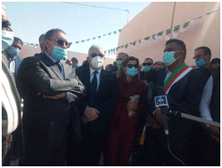 قدمها مستشار رئيس الجمهورية المكلف بمناطق الظل  : وعــود بالتكفـــل بانـــــــشغالات ســــــكان عــدة مناطــــق في الـــوادي