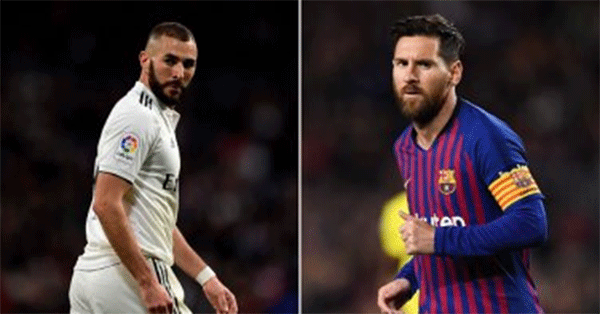 بالأرقام: ميسي وبنزيمة السلاح الأقوى في الكلاسيكو