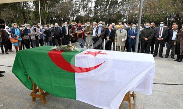   جنازة مهيبة للمجاهدة آني فيوريو شتاينر بالجزائر العاصمة